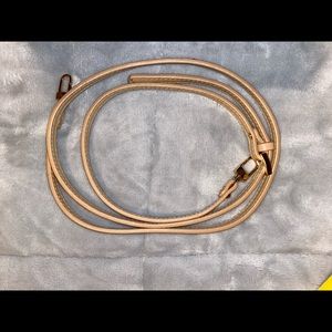 Real Vachetta leather strap replacement.